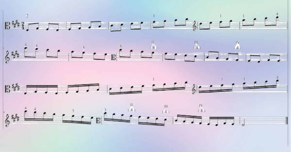 Viola Scale Practice Online