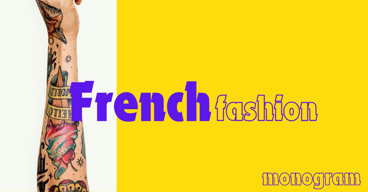 French Fashion Monograms 1962